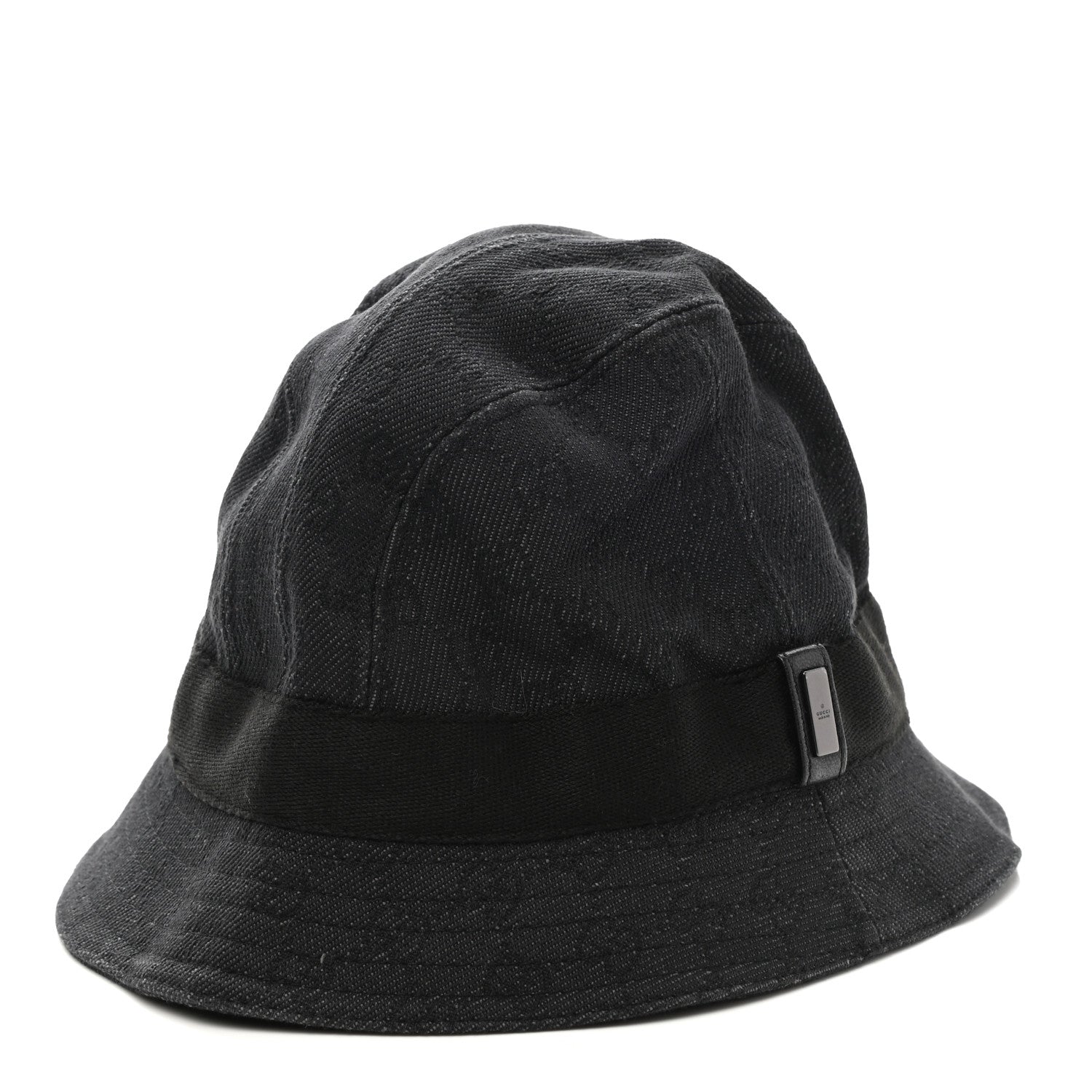 Gucci Monogram Bucket Hat XL Black 1 of 8