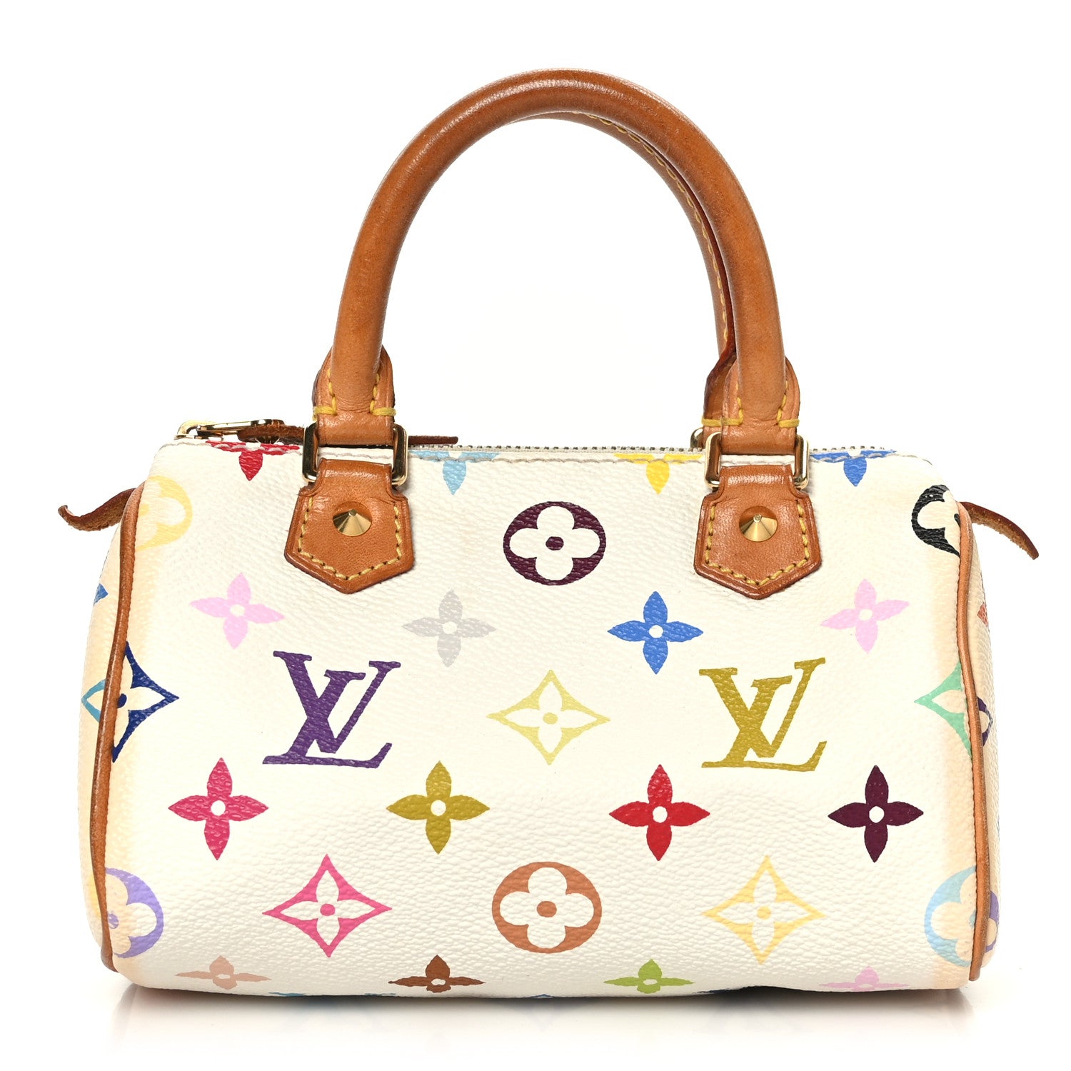 Louis Vuitton Monogram Multicolor Mini Sac HL Speedy White 1 of 9