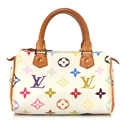 Louis Vuitton Monogram Multicolor Mini Sac HL Speedy White 1 of 9