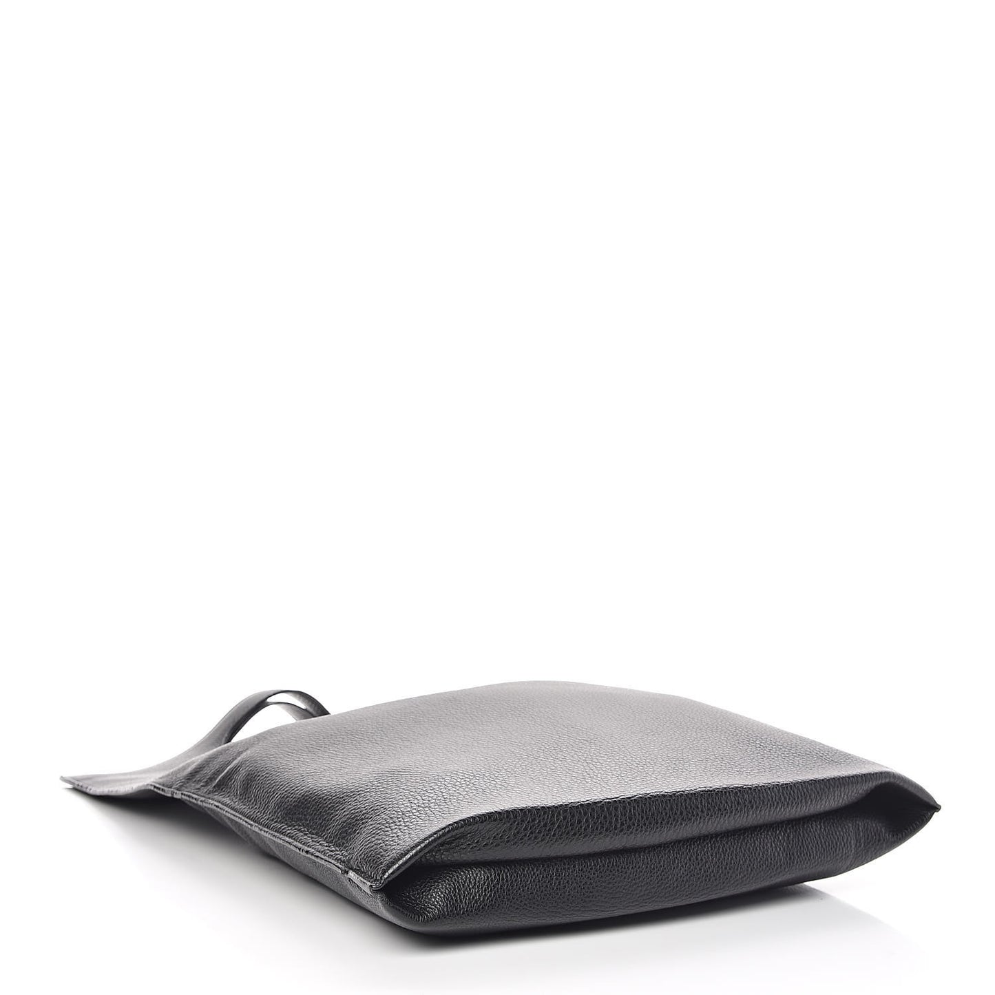 Ramskin Large Alix Padlock Zip Shoulder Bag Black