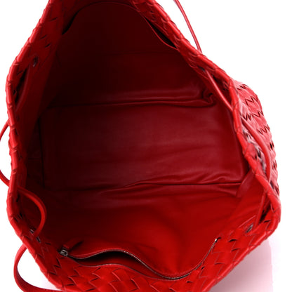 Bottega Veneta Nappa Intrecciato Garda Bag Red 4 of 9