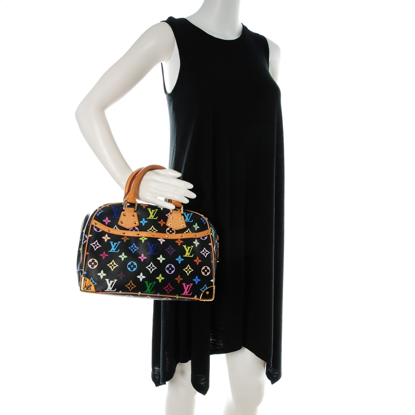 Monogram Multicolor Trouville Black