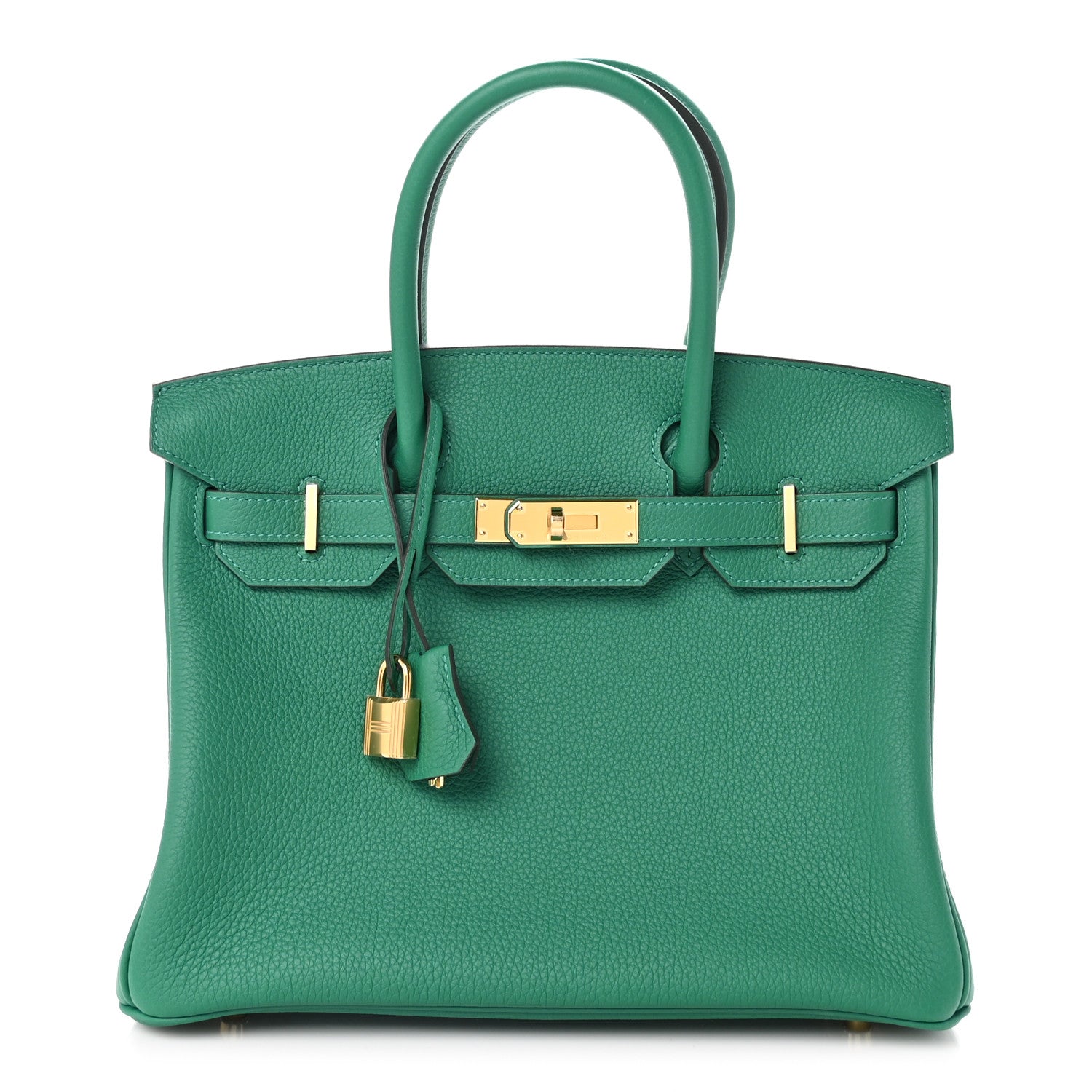 Hermes Togo Birkin 30 Vert Vertigo 1 of 10