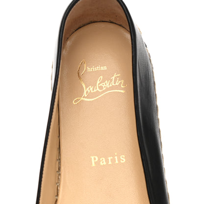 Christian Louboutin Nappa Aliochette Espadrilles 38 Black 8 of 11