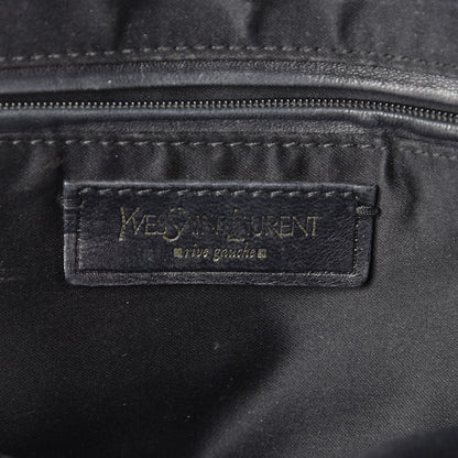 Saint Laurent Textured Patent Calfskin Medium Muse Black 6 of 26