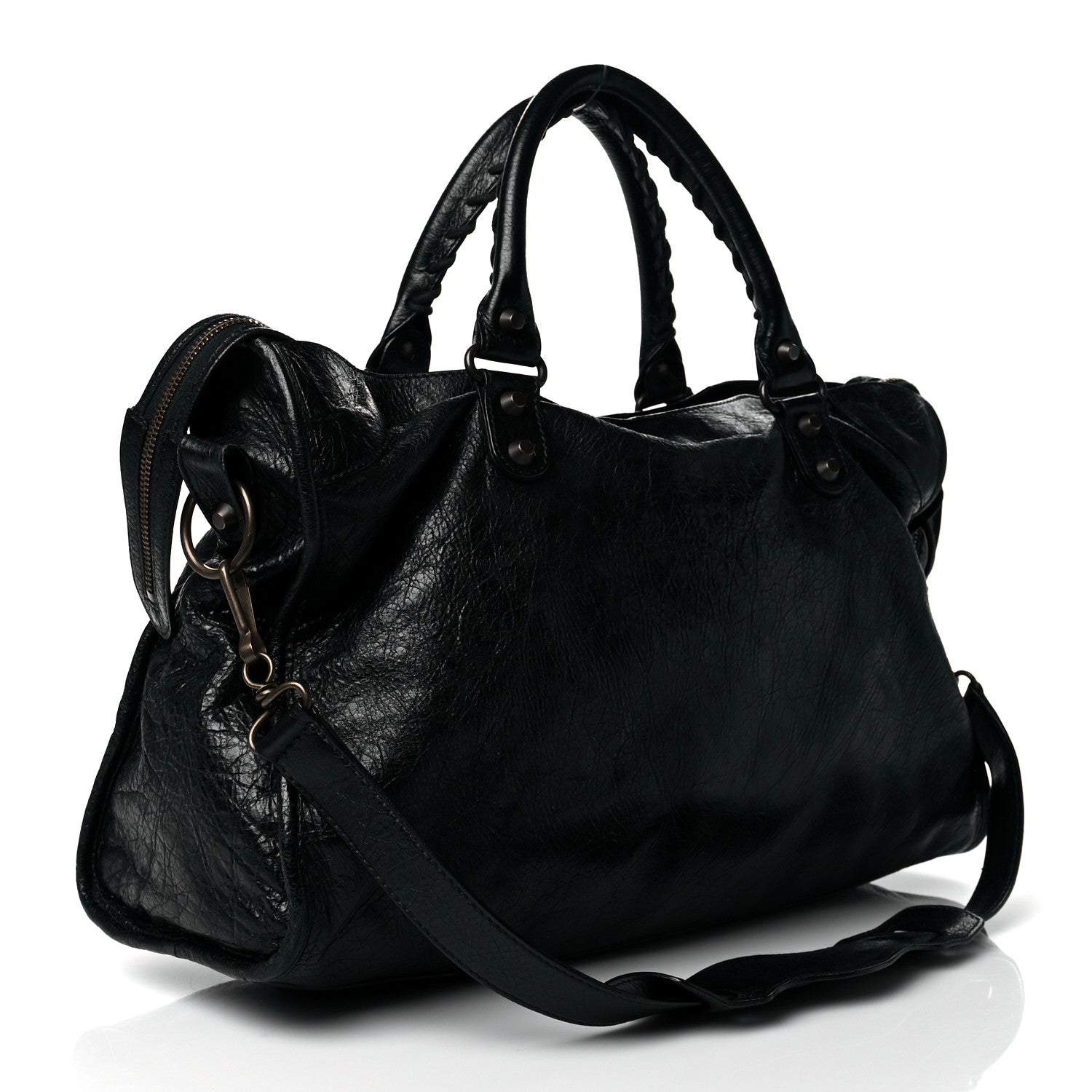 Balenciaga Agneau Classic Hardware City Black 2 of 9