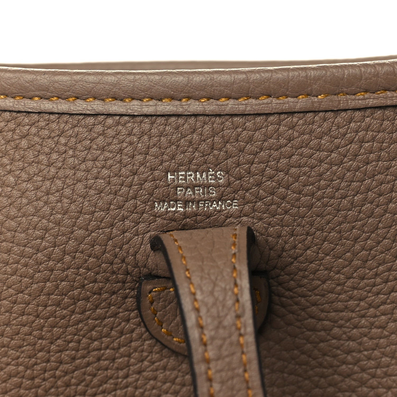Hermes Taurillon Maurice Zigzag Evelyne TPM Beige Weimar 5 of 8