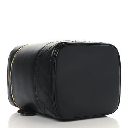 Chanel Lambskin Vanity Cosmetic Bag Black 4 of 8