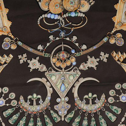 Hermes Silk Parures Des Sables Scarf 90 1 of 4