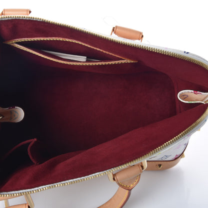 Louis Vuitton Monogram Multicolor Alma White 5 of 8