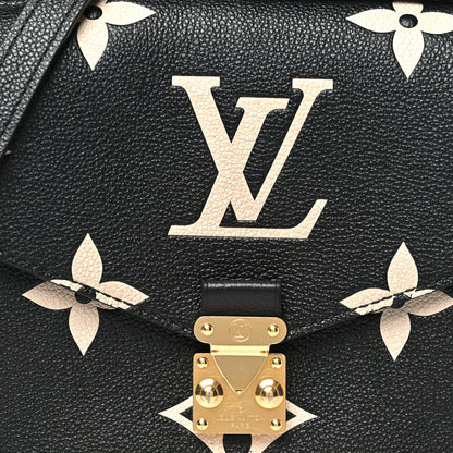Louis Vuitton Empreinte Monogram Giant Pochette Metis Black Beige 7 of 10