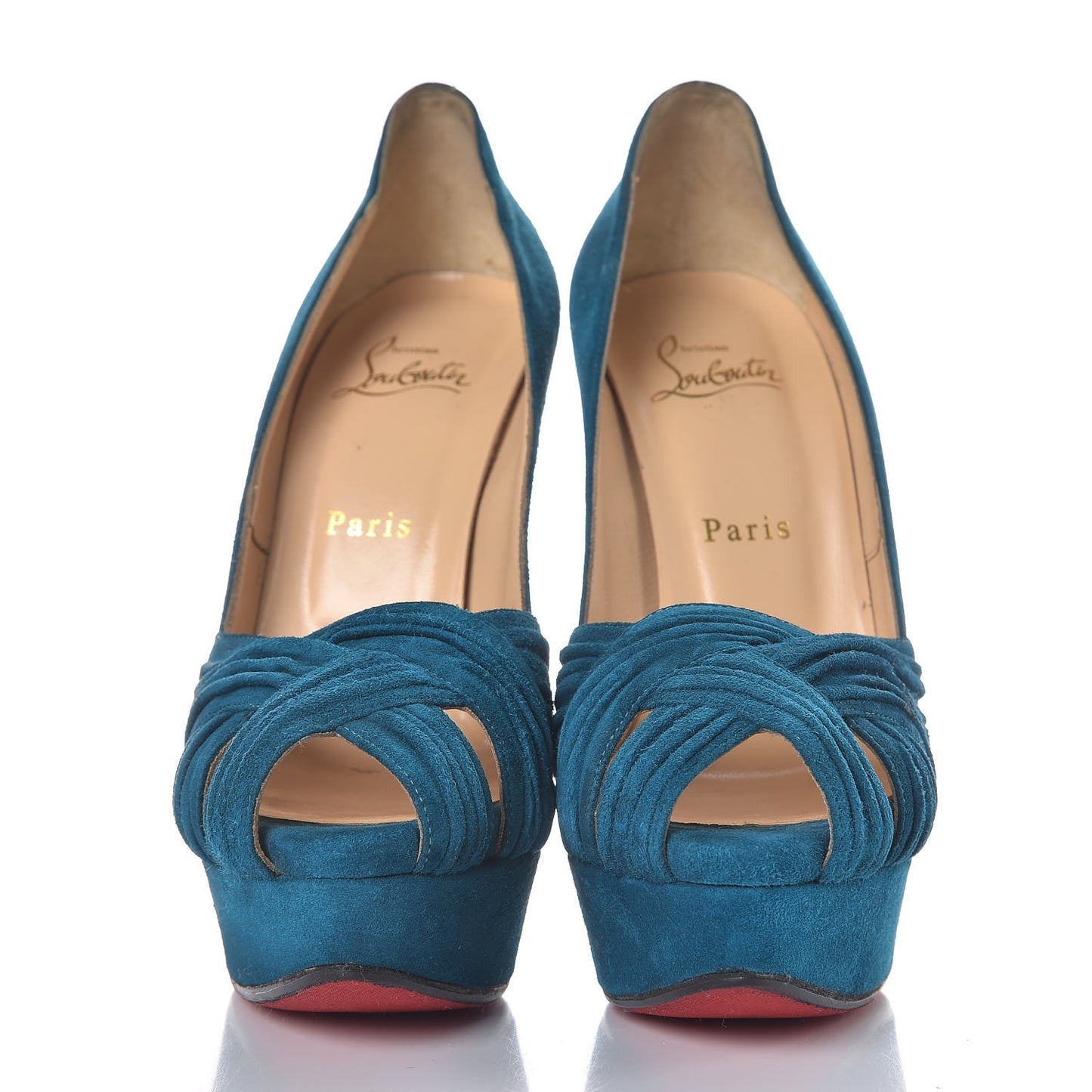 Suede Aborina 150 Pumps 38 Peacock