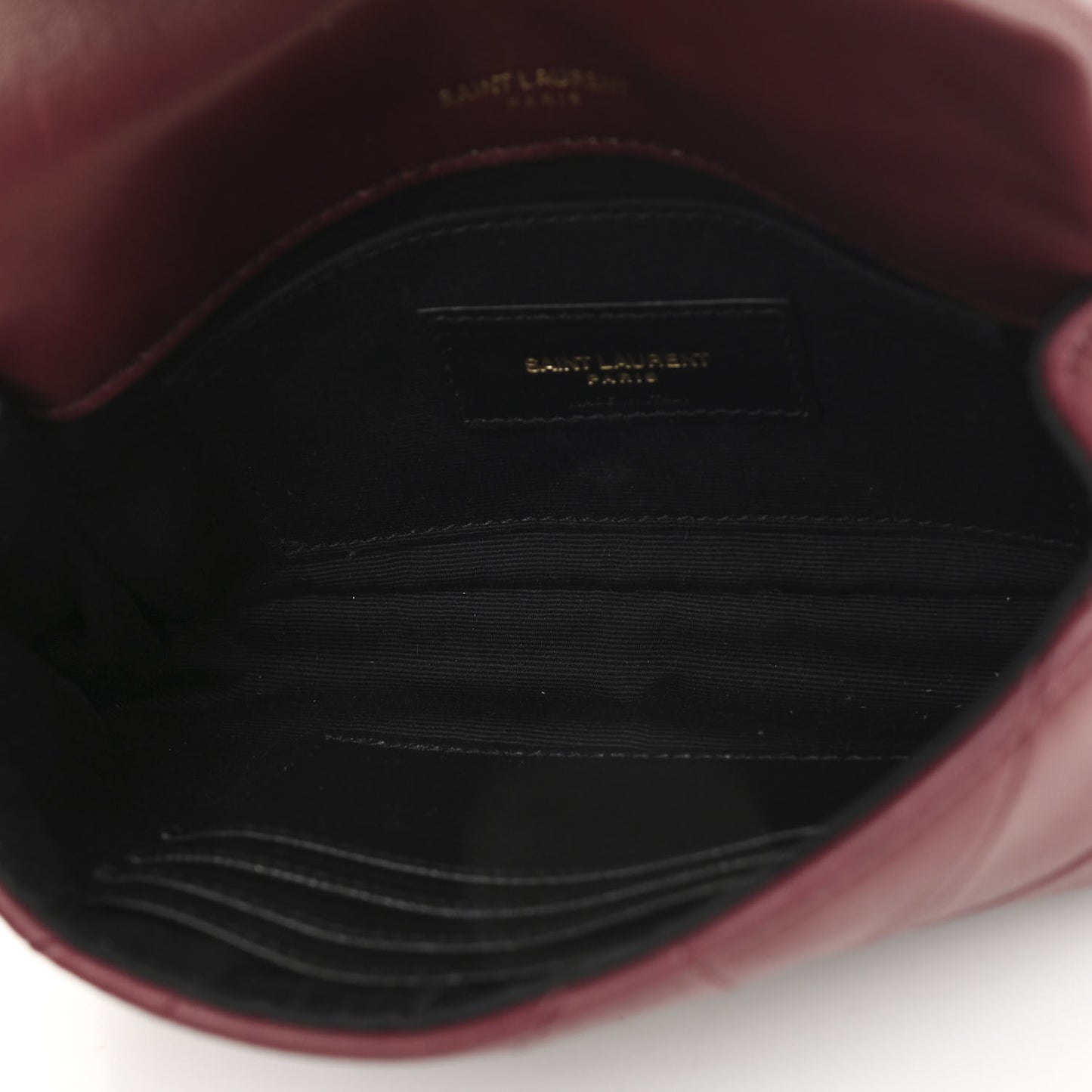 Lambskin Monogram Jamie Belt Bag Red