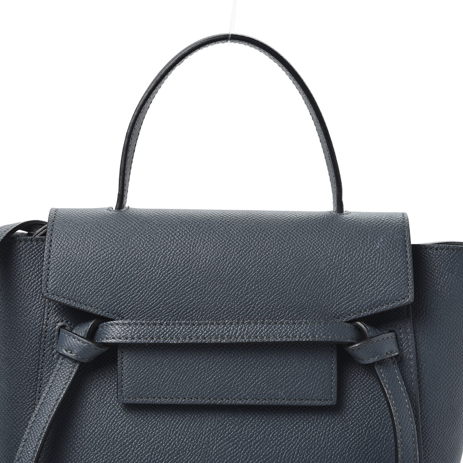 Celine Grained Calfskin Nano Belt Bag Slate 11 of 11