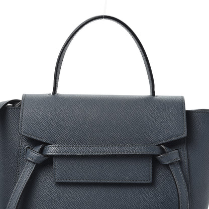Celine Grained Calfskin Nano Belt Bag Slate 11 of 11