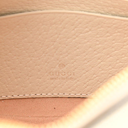 Gucci GG Supreme Monogram Textured Dollar Calfskin Web Mini Ophidia Half Moon Hobo Beige Ebony Mystic White 6 of 12