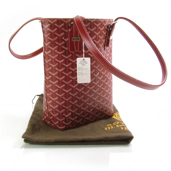 Chevron Toile Marie Galante PM Red