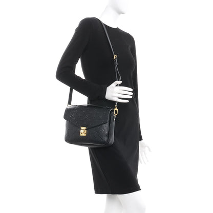 Louis Vuitton Empreinte Pochette Metis Black 2 of 10