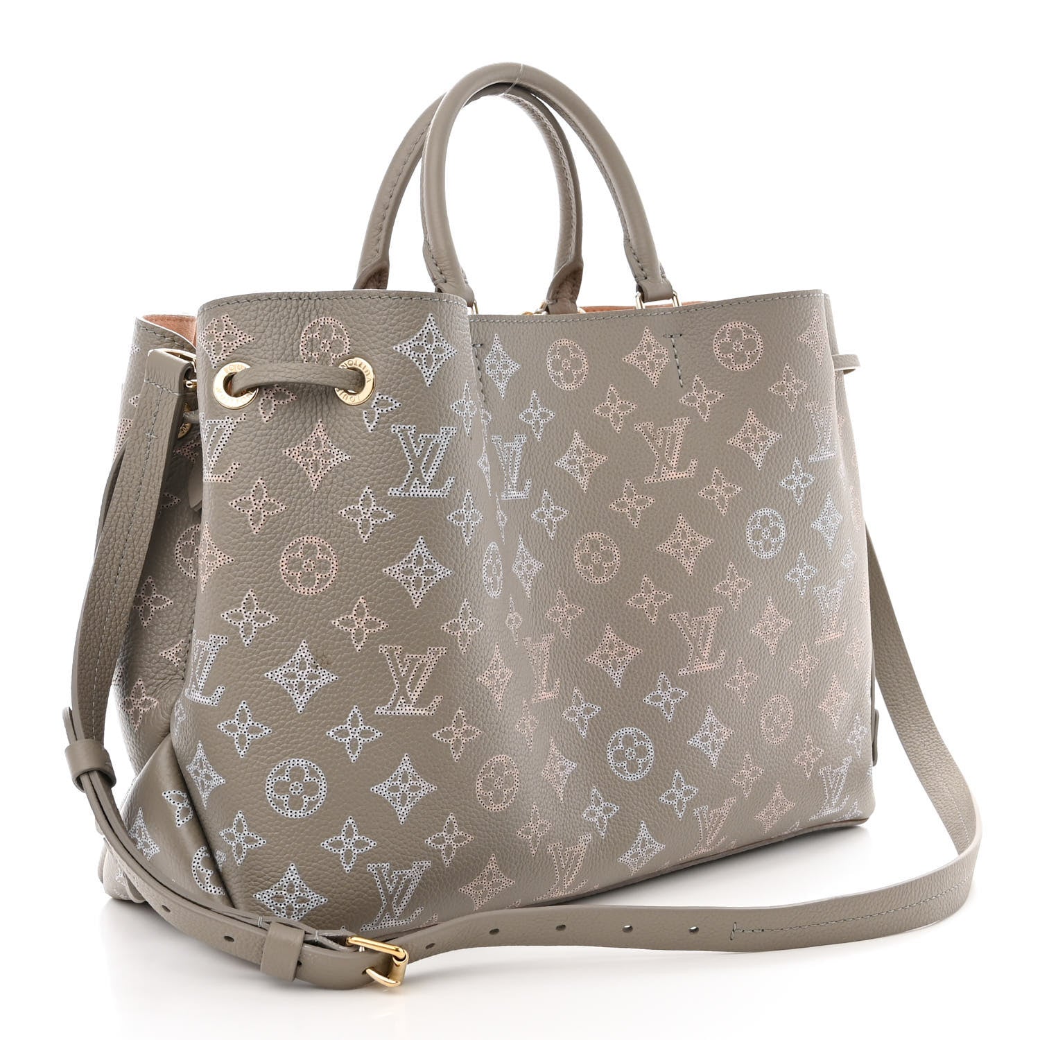 Louis Vuitton Mahina Flight Mode Bella Tote Grey 3 of 12