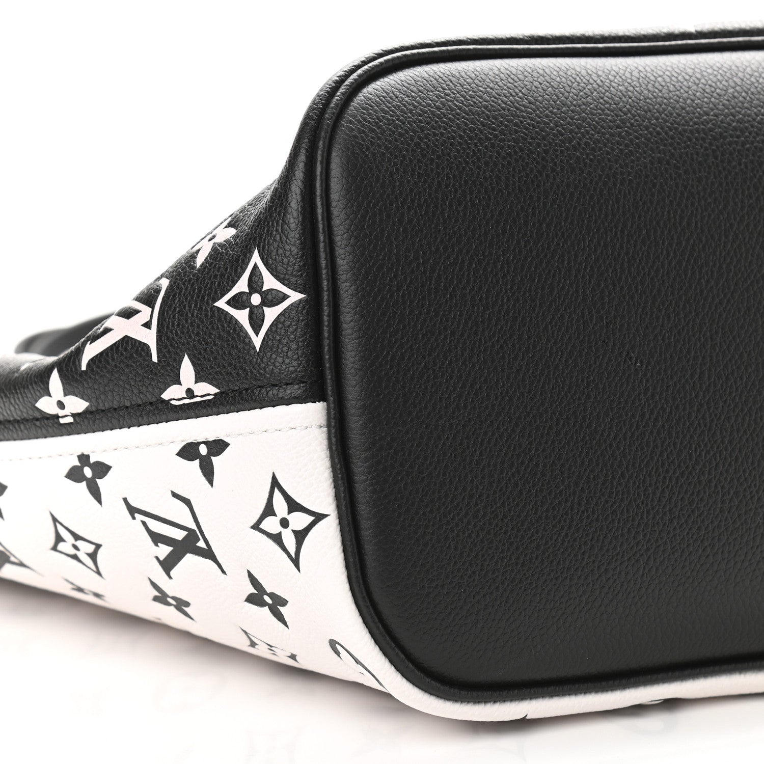 Louis Vuitton Empreinte Spring In The City Neverfull MM Black White Pink 8 of 10