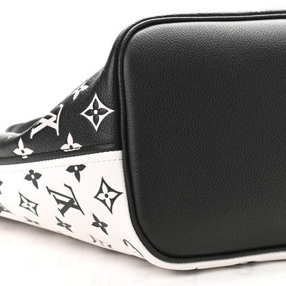 Louis Vuitton Empreinte Spring In The City Neverfull MM Black White Pink 8 of 10