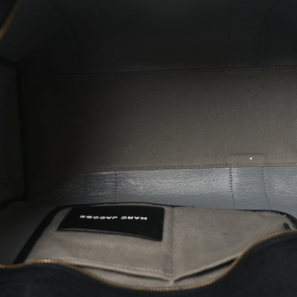 Marc Jacobs Grained Calfskin Large The Tote Bag Black 5 of 9