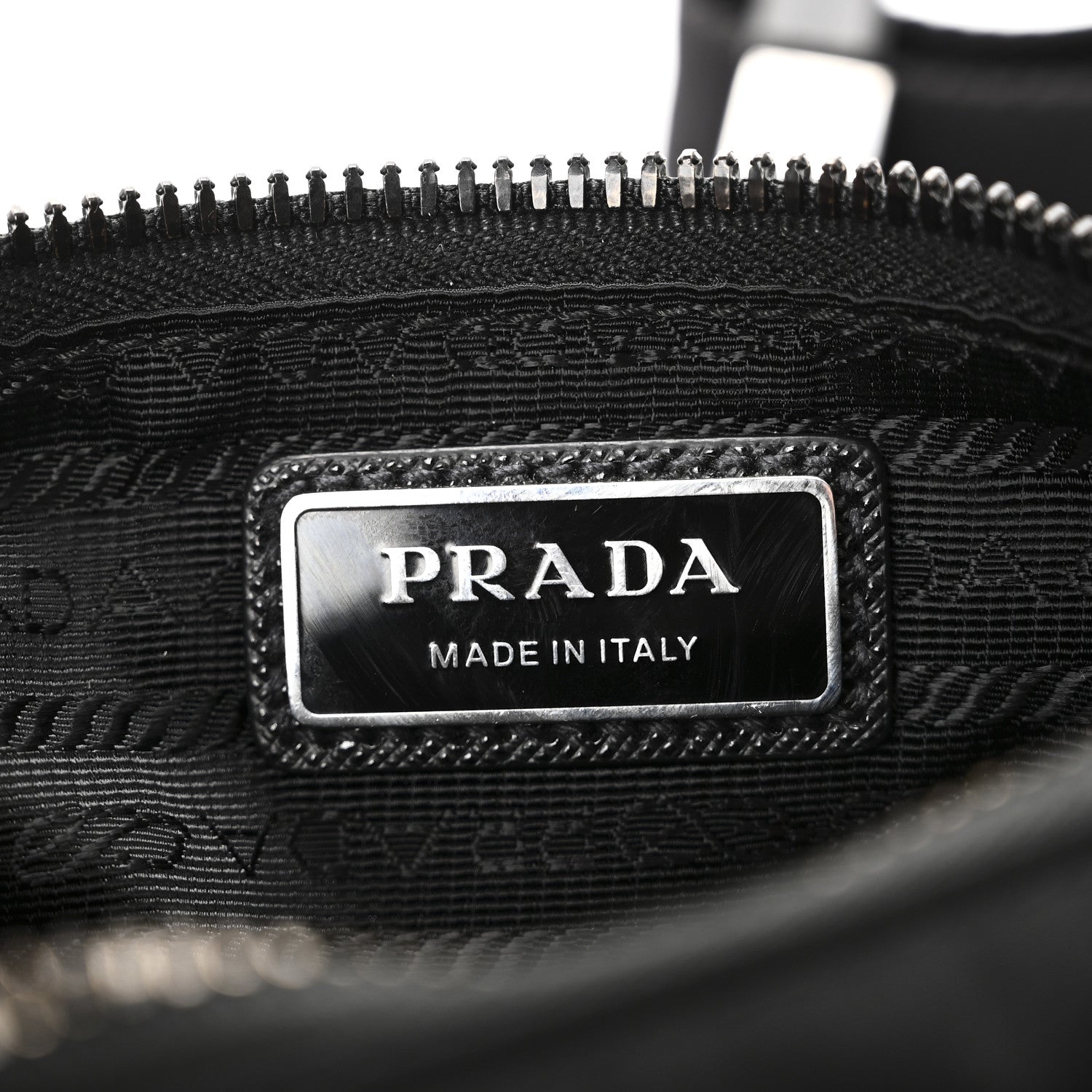 Prada Re-Nylon Saffiano Belt Bag Black 6 of 9
