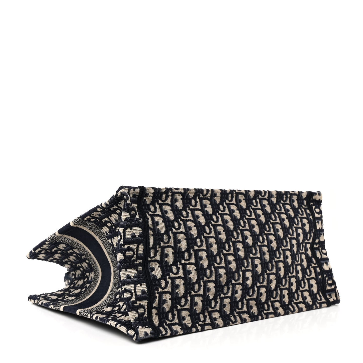 Oblique Medium Book Tote Blue Multicolor