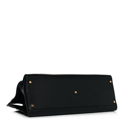 Saint Laurent Calfskin Large Manhattan Shopper Tote Black 4 of 16