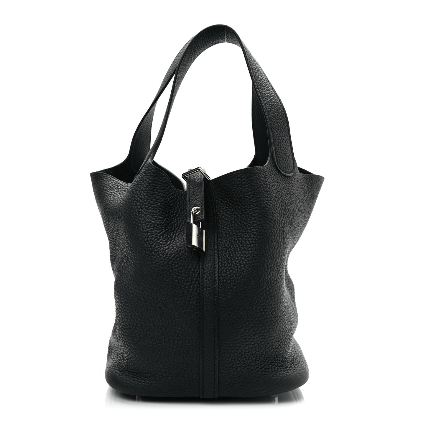 Taurillon Clemence Picotin Lock 22 MM Black