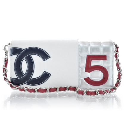 Chanel N°5 Foil Quilted Flap Bag 1 of 9