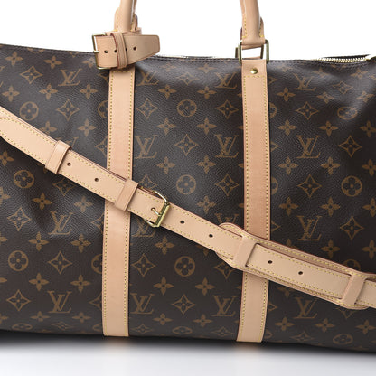 Louis Vuitton Monogram Keepall Bandouliere 50 6 of 9