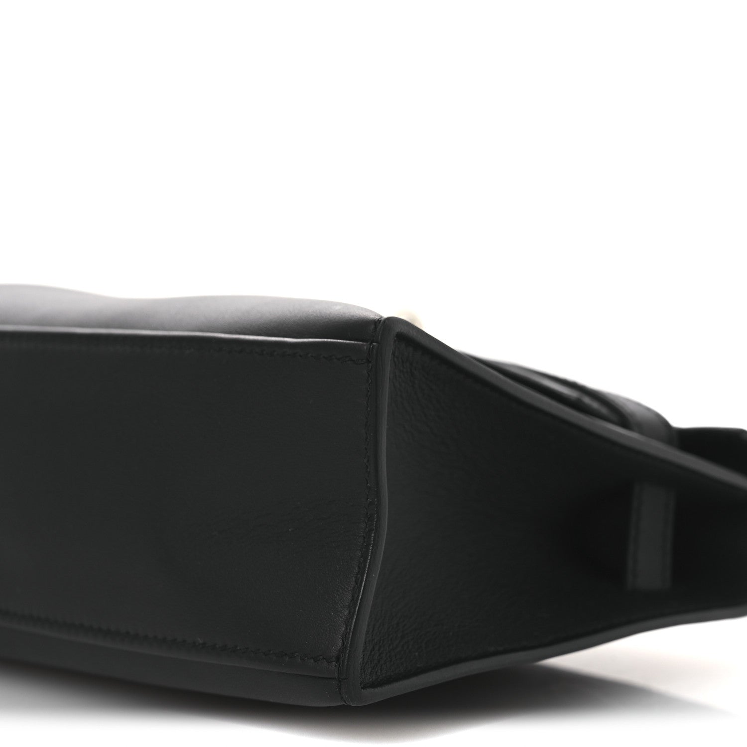 Hermes Swift Kelly Pochette Clutch Black 10 of 12
