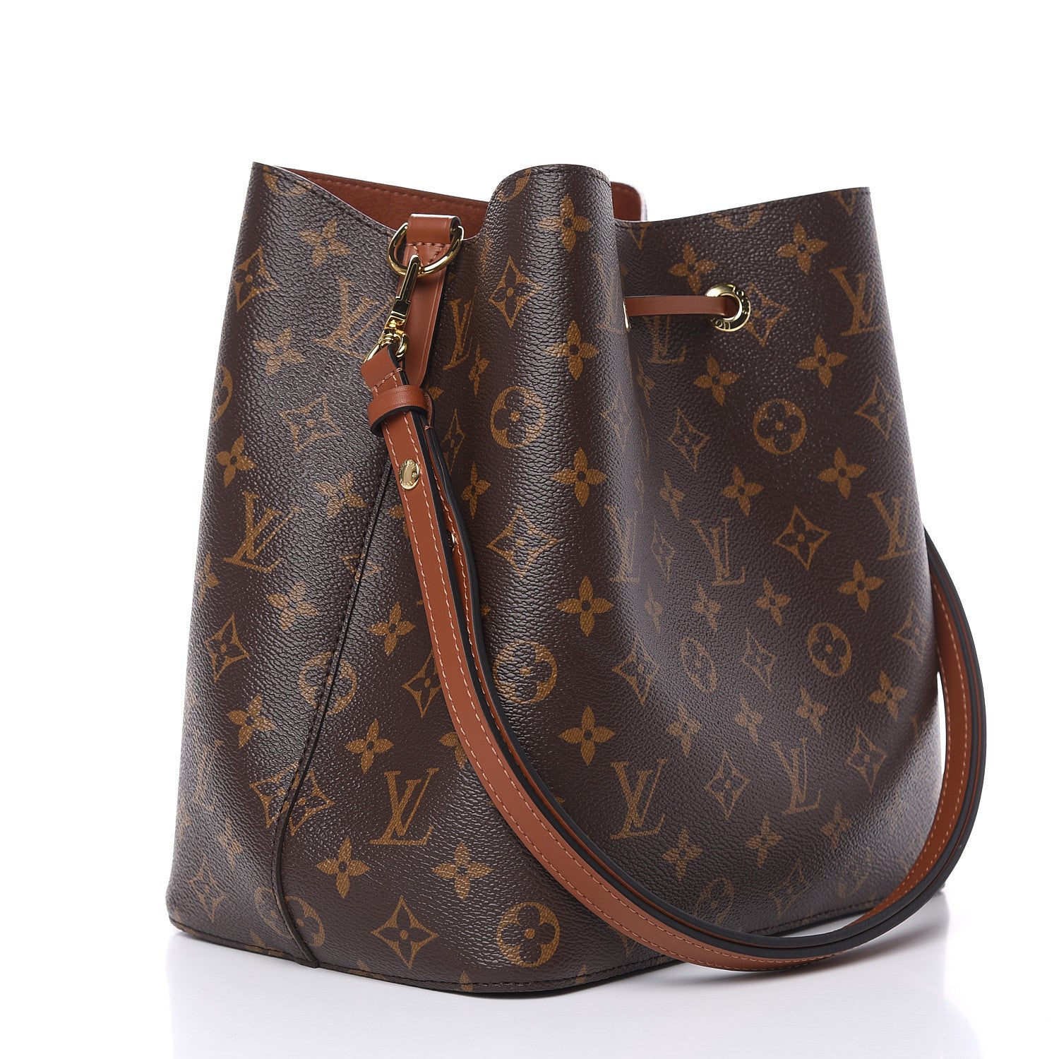 Louis Vuitton Monogram Neonoe MM Caramel 3 of 8