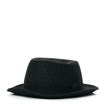 Hermes Felt Mixtes Flandres Hat 60 Gris Anthracite 1 of 8
