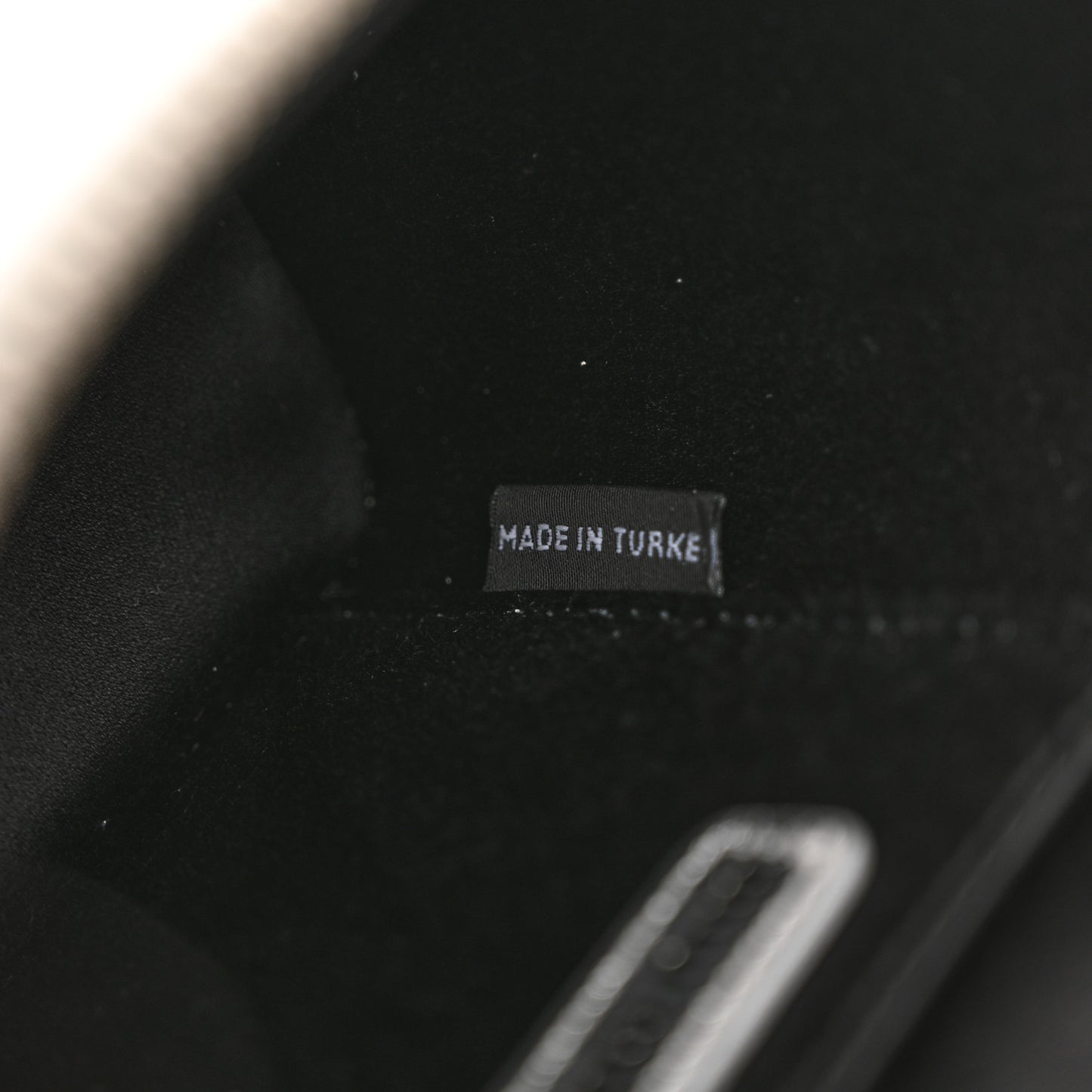 Metallic  Nappa Matelasse Micro Vanity Case Silver