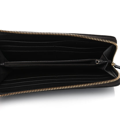 Gucci Guccissima Vitello Tender Donna Long Wallet Testa di Moro 4 of 8