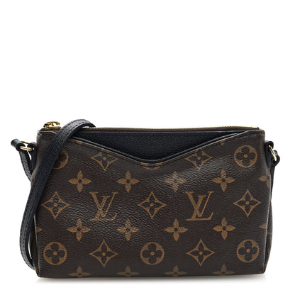 Louis Vuitton Monogram Pallas Crossbody Black 1 of 9