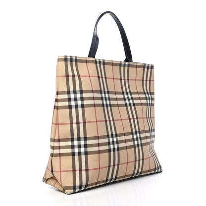 Burberry House Check Medium Tote Black 3 of 9