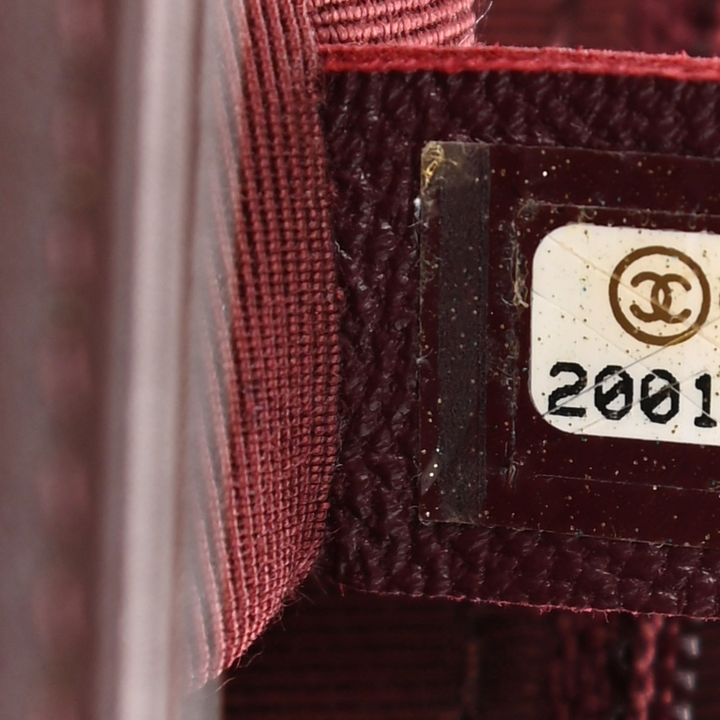 Calfskin Chevron Quilted New Medium Boy Flap Burgundy