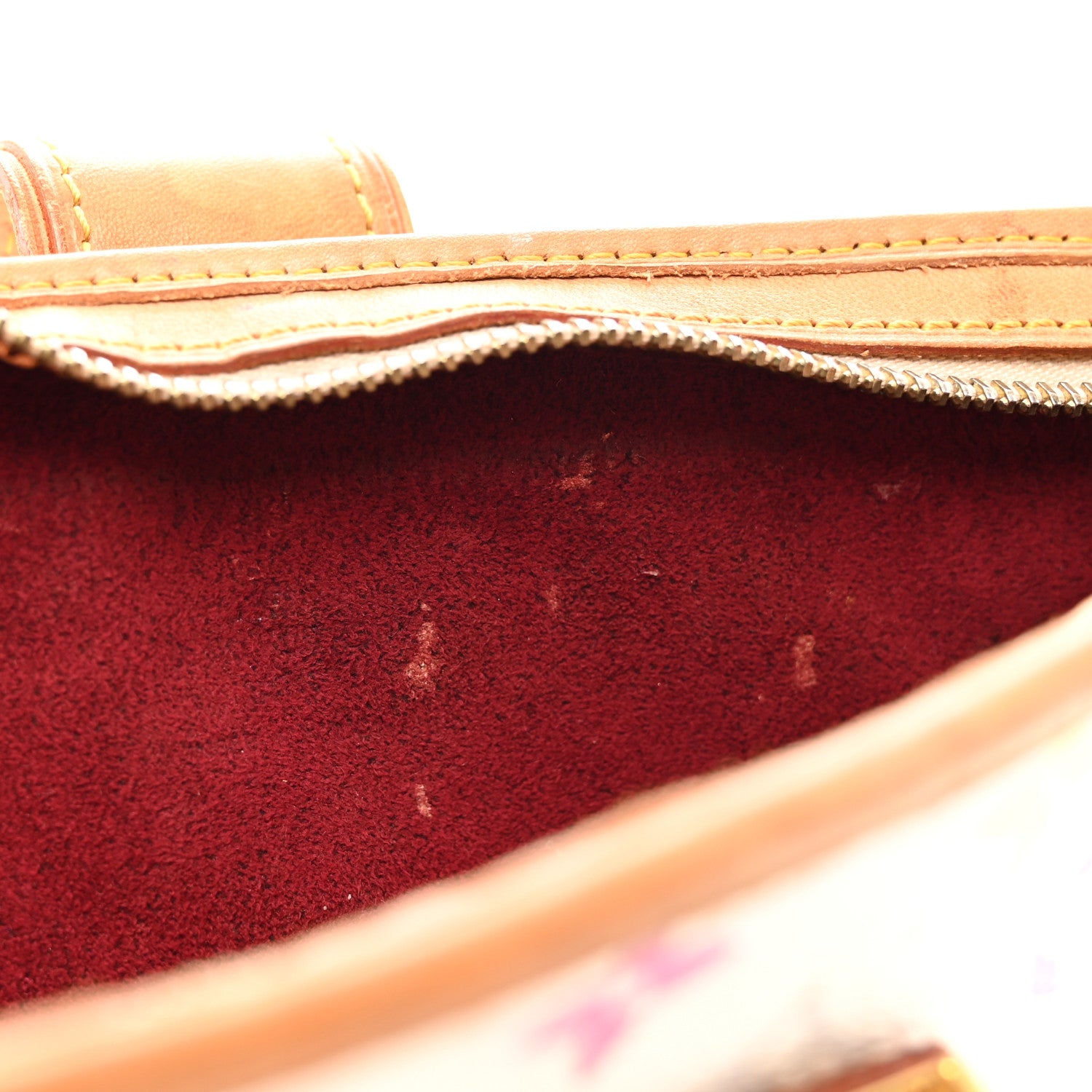 Louis Vuitton Monogram Multicolor Shirley White 10 of 11