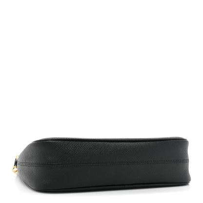Prada Saffiano Lux Re-Edition 2005 Shoulder Bag Black 4 of 9