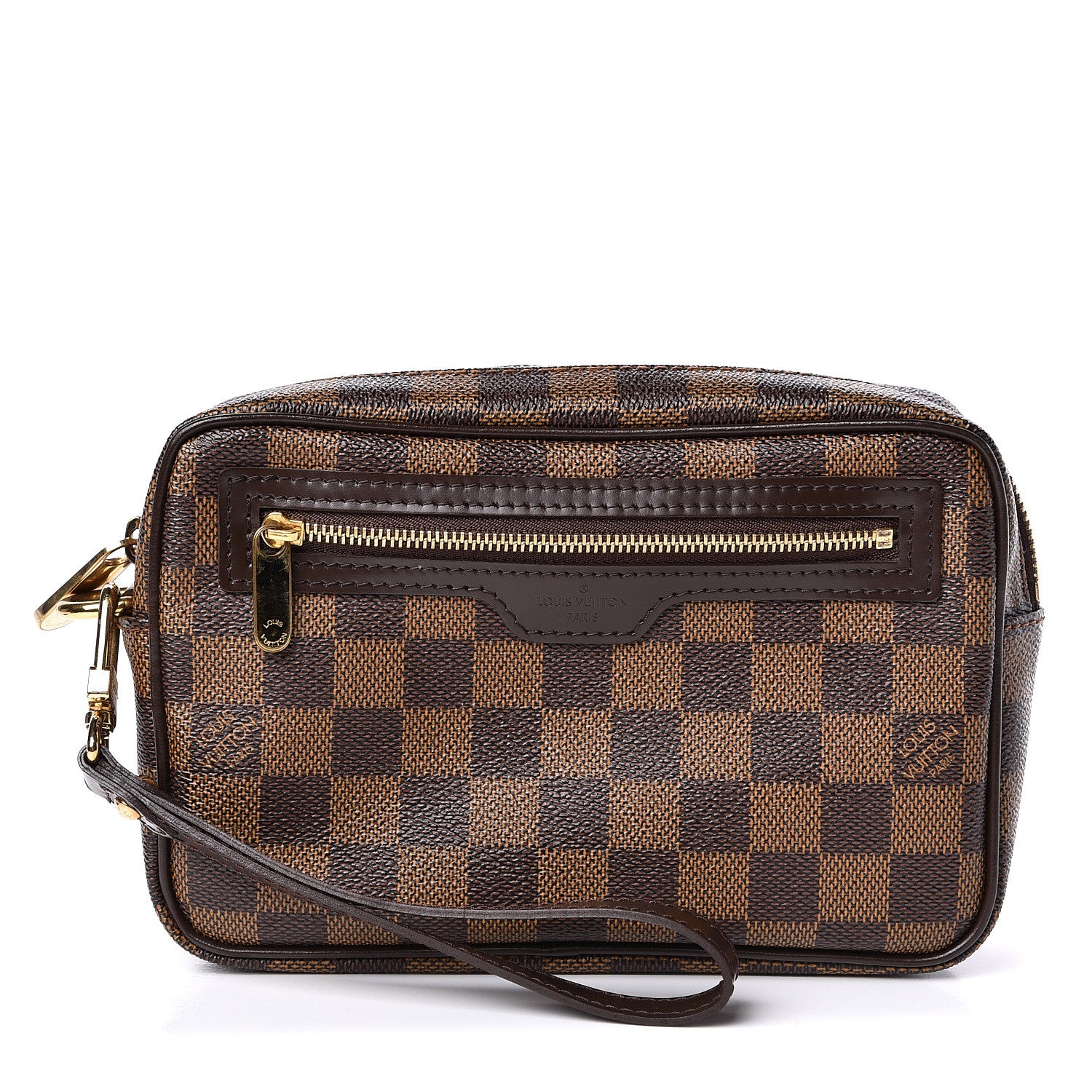 Louis Vuitton Damier Ebene Pochette Billets Macao 1 of 9
