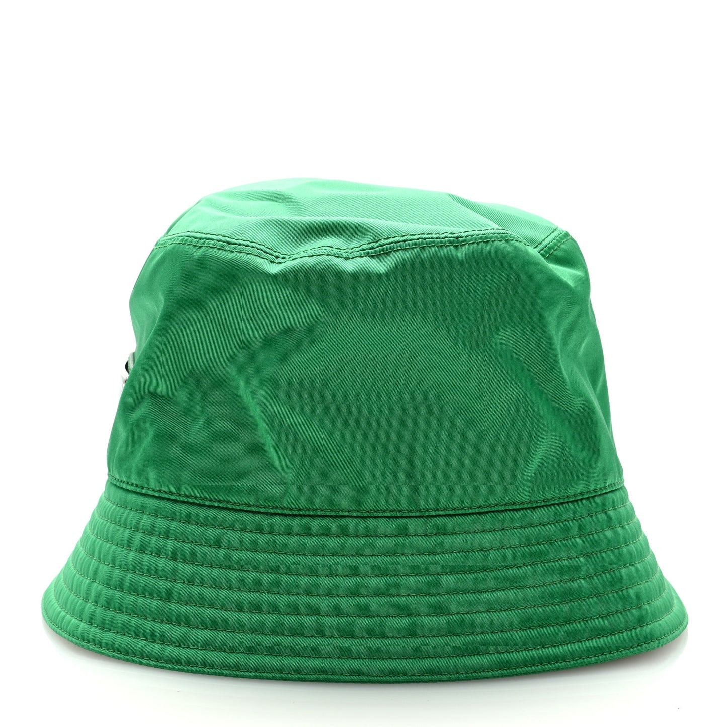 Re-Nylon Metal Triangle Logo Mens Bucket Hat M Menta