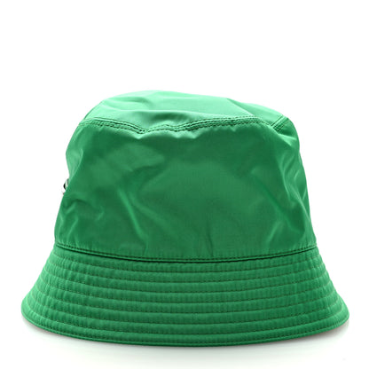 Prada Re-Nylon Metal Triangle Logo Mens Bucket Hat M Menta 4 of 7