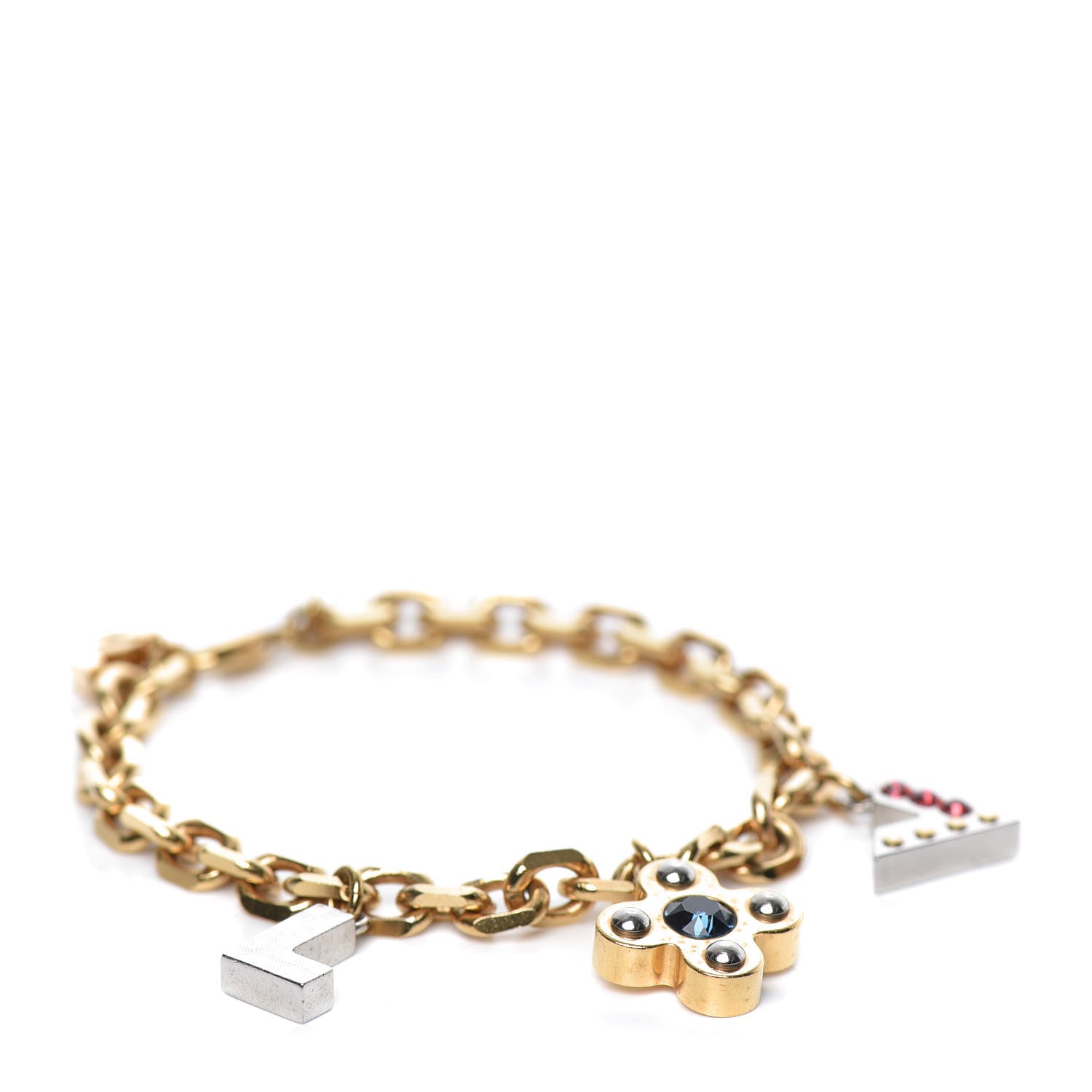 Louis Vuitton Love Letters Timeless Bracelet Gold Multicolor 1 of 6