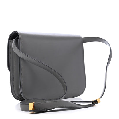Celine Box Calfskin Medium Classic Box Flap Bag Anthracite 2 of 6