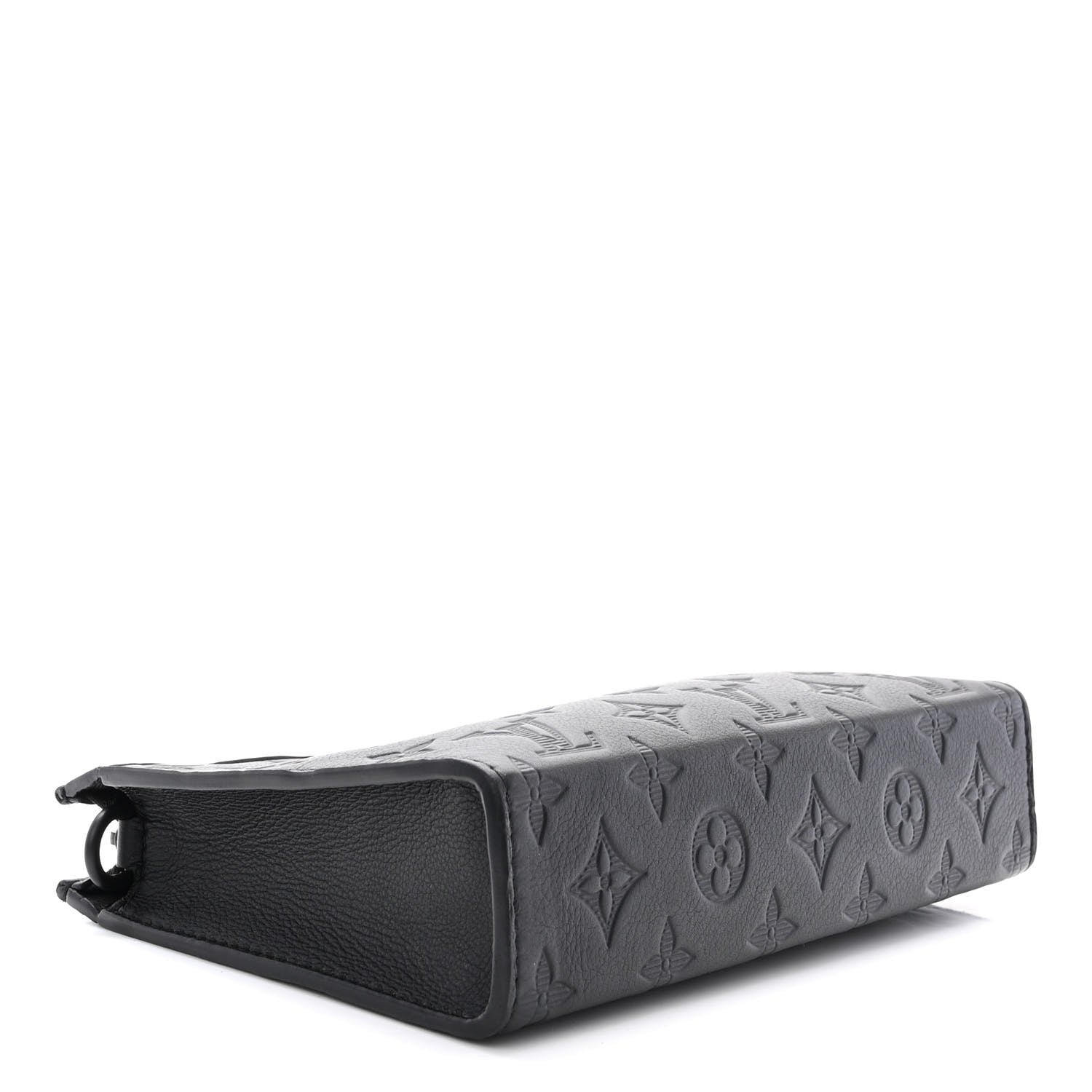 Louis Vuitton Calfskin Monogram Shadow Gaston Wearable Wallet 4 of 11