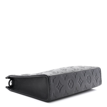 Louis Vuitton Calfskin Monogram Shadow Gaston Wearable Wallet 4 of 11