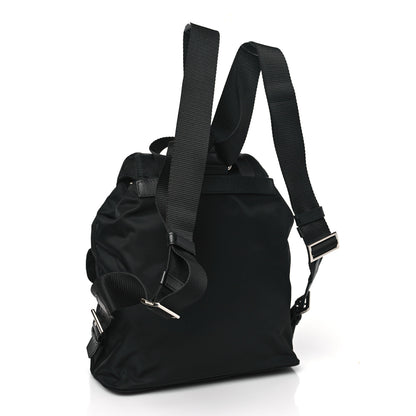 Prada Tessuto Nylon Saffiano Small Backpack Black 3 of 8